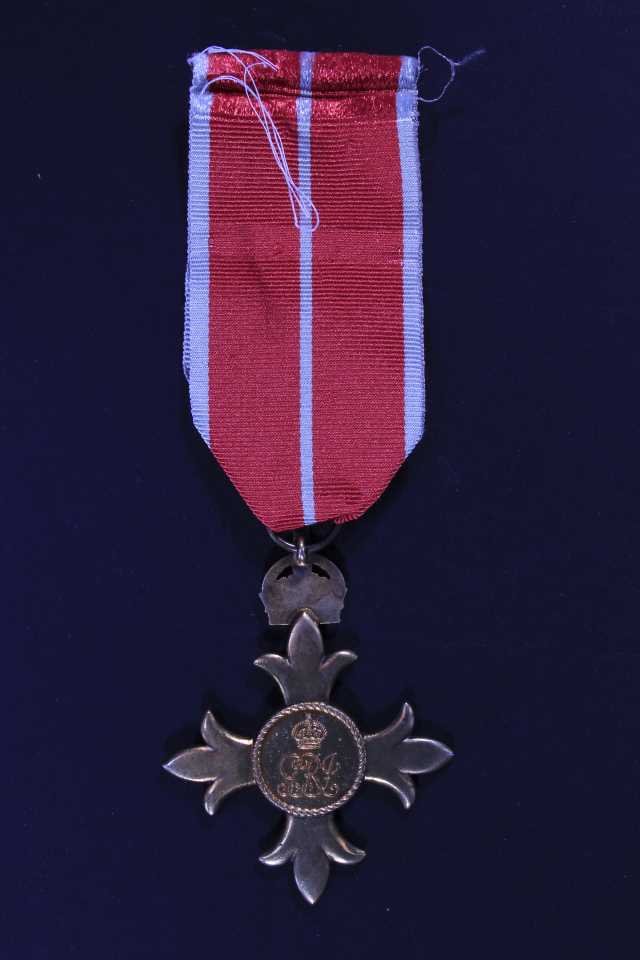 Order Of The British Empire - LT-COL.P.J. JEFFREYS. 