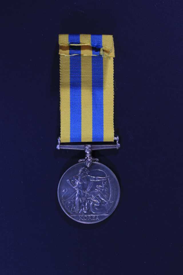 Korea Medal (1950-53) - LT-COL.P.J. JEFFREYS. D.S.O.O.