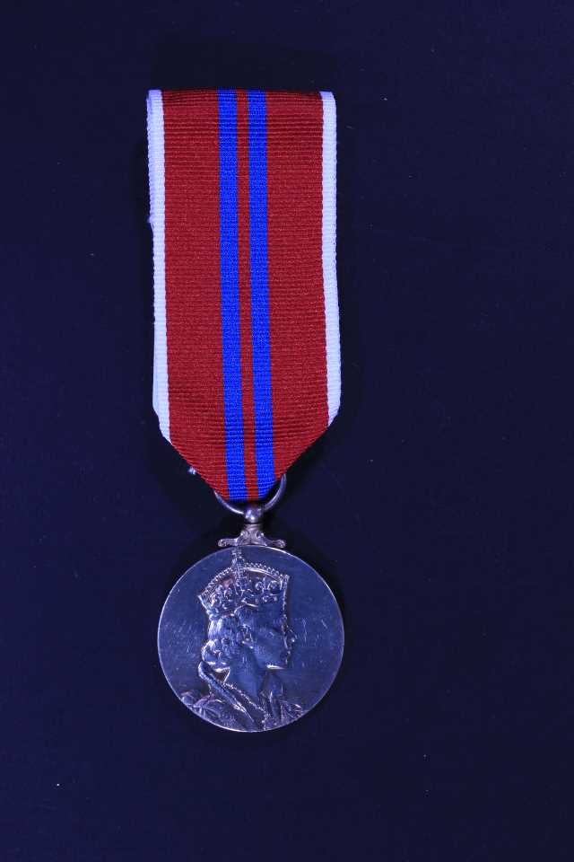 Coronation Medal (1953) - LT-COL.P.J. JEFFREYS. 