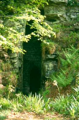 Grotto by the Hart Burn.