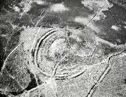 Aerial view of Lordenshaws Iron Age hillfort. Photo © Tim Gates.