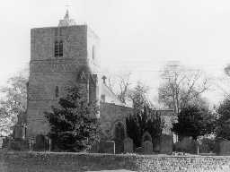 St Mary's Church, Ponteland. Photo Northumberland County Council, 1969.
