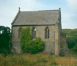 Biddlestone Hall chapel, Biddlestone. Photo by Northumberland County Council.