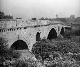 Weldon Bridge. Photo Northumberland County Council, 1956.