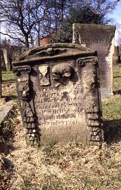 Nicholson headstone, Bedlington. Photo by Northumberland County Council.