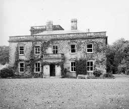 Eshott Hall. Photo Northumberland County Council, 1956.