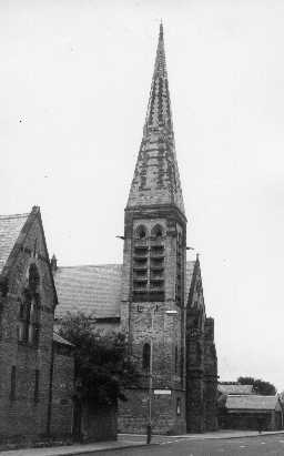 United Reformed Church, Waterloo Road, Blyth. Photo by Northumberland County Council, 1968.