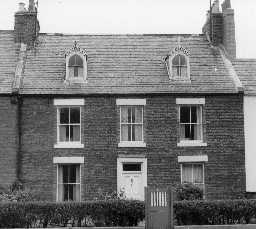 No. 12 Bath Terrace, Blyth. Photo by Northumberland County Council, 1968.