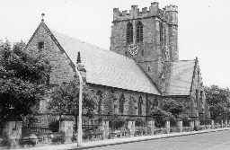 St Cuthbert's Church, Plessey Road, Blyth. Photo by Northumberland County Council, 1968.