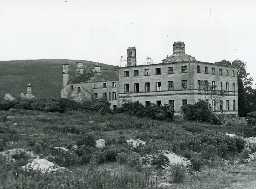 Biddlestone Hall just before demolition in the 1950s