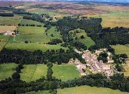 Blanchland. Photo by Air Images Ltd, 2003.