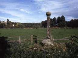 View of Bywell Village Cross.