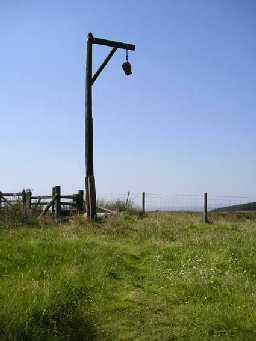 Winter's Gibbet. Photo by Northumberland County Council, 2003.