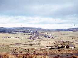 View of Elsdon village.
Photo by Harry Rowland.