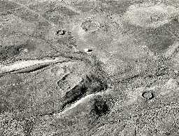 Aerial view of the settlements on Brands Hill. Photo © Tim Gates.