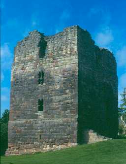 Etal Castle tower house, Ford. Photo by Northumberland County Council.