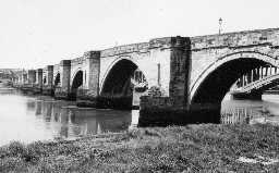 Berwick Bridge. Photo by Northumberland County Council, 1971.