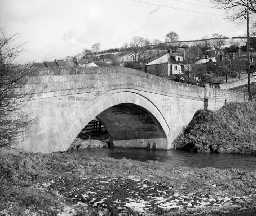 Thropton Bridge. Photo Northumberland County Council, 1956.