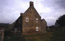 West end of Whitton Farm North Cottage, Tosson. Photo by Peter Ryder.