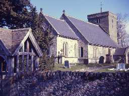 Church of St Michael, Ingram.
Photo by Harry Rowland, 1960s.