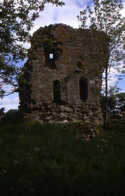 Ruins of West Lilburn Tower, Lilburn. Photo by Peter Ryder.