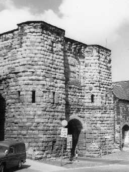 Bondgate Tower, Alnwick. Photo Northumberland County Council, 1968.