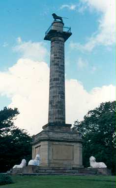 Percy Tenantry Column, Alnwick. Photo by Northumberland County Council.
