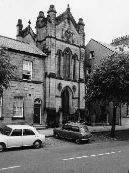 Roman Catholic Church of St Mary, Alnwick. Photo Northumberland County Council, 1971.