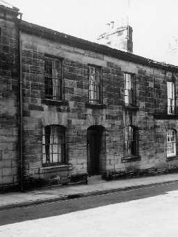 No.7 Percy Street, Alnwick. Photo Northumberland County Council, 1971.