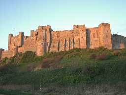 Bamburgh Castle. Photo by Andy Brown, 2003.