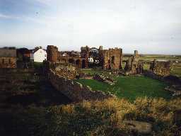 Lindisfarne Priory, Holy Island. Photo by Northumberland County Council.
