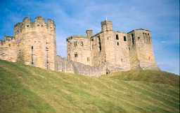 Warkworth Castle. Photo by Northumberland County Council.