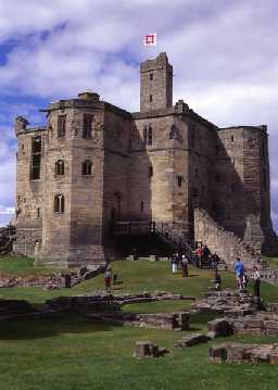 Warkworth Castle (Copyright © Don Brownlow)