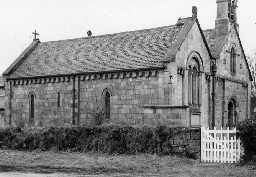 Church of St Philip and St James, Rock. Photo Northumberland County Council, 1971.