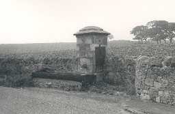 Pant and trough, North Sunderland. Photo by Northumberland County Council, 1970.