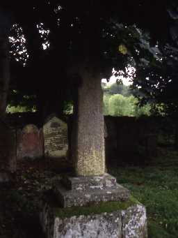 Medieval cross in Kirkhaugh Churchyard