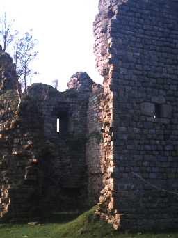 Detail of Thirwall Castle. Photo by Northumberland County Council.