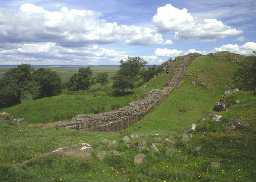 Hadrian's Wall, near Walltown (Copyright © Don Brownlow)
