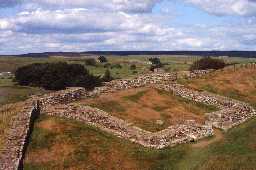 Milecastle 42 on Hadrian's Wall. Photo © Northumberland County Council.
