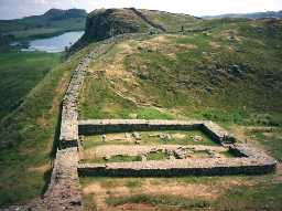 Milecastle 39, Hadrian's Wall. Photo by Northumberland County Council.