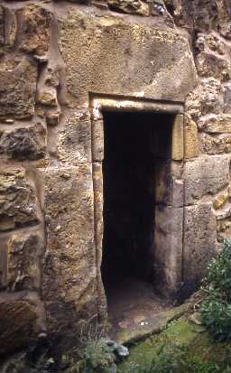 Doorway at The Bastle at Tow House, Henshaw. Photo by Peter Ryder.