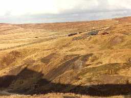 Coalcleugh lead mine. Photo Northumberland County Council.