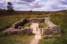 Mithraeum at Carrawburgh. 
Photo © Northumberland County Council.