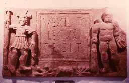Inscription of the 20th Legion, High Rochester. 
Copyright Reserved: Museum of Antiquities, Newcastle upon Tyne.