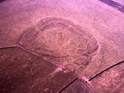 Warden Hill hillfort.
Copyright Reserved: Museum of Antiquities, Newcastle upon Tyne.