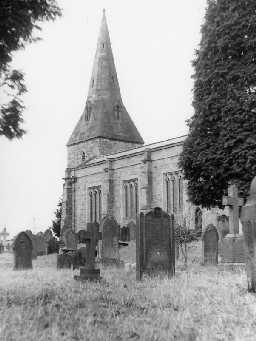 Church of St John of Beverley, Acomb. Photo Northumberland County Council, 1956.