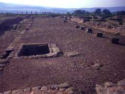 Corbridhe Roman Town. 
Photo by Harry Rowland, 1994.