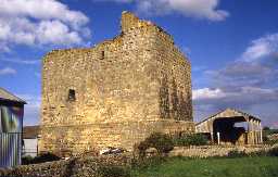 Cocklaw Tower, Wall. Photo by Peter Ryder.