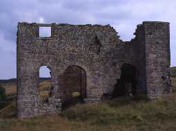 Engine house at Ridsdale Ironworks. Photo by Northumberland County Council, 1994.