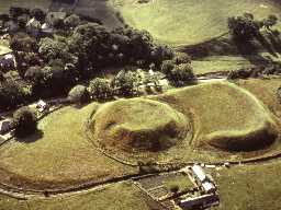Aerial view of Elsdon Castle.
Copyright Reserved: Museum of Antiquities, Newcastle upon Tyne.
